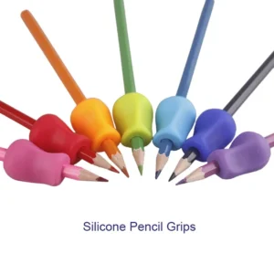 3PCS Writing Pencil Pen Holder Learning Practise Silicone Pen Aid Grip Posture Correction Device for Students