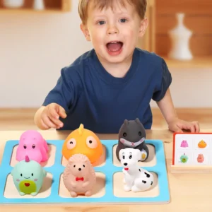 Animal Matching Games Sorting Hide And Seek Toys Preschool Learning Activities Educational Sensory Montessori Sets For Kid