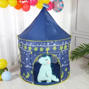 Night Sky Design Children’s Play House Tent, Cute Castle for Little Boy’s and Girls