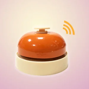 New Cute Call Bell Guests Restaurant Order Bell Bar Counter Ringing Single Bell Dining Reception Table Summoning Childrens Toy