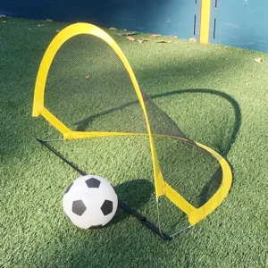 2In1 Portable Soccer Football Goal Net Folding Training Gate Net for Kids Outdoor Sport Toy Lawn Garden Toy Parent-Child Toys