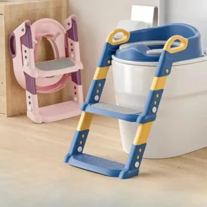 New Stepped Children’s Toilet Foldable Foot Stool Multi-functional Toilet Boy Girl Baby Toilet Training Potty Ladder for Kids