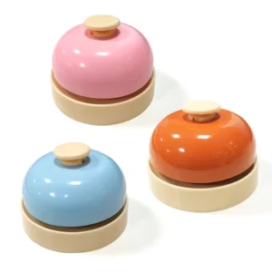 New Cute Call Bell Guests Restaurant Order Bell Bar Counter Ringing Single Bell Dining Reception Table Summoning Childrens Toy