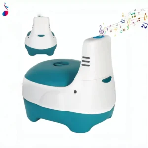 Potty Training Toilet, Training Seat with Realistic Flush Sound, Portable Toilet for Kids – Easy to Clean Potty Seat